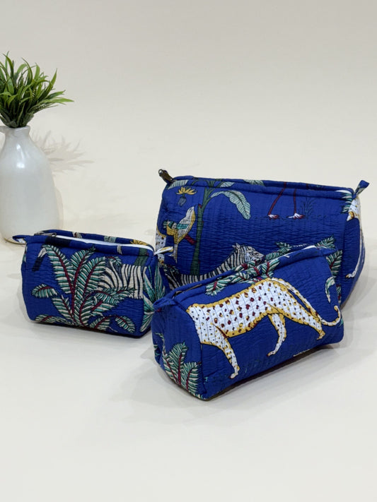 Quilted Pouches- Set of Three - The Comfy Dreams