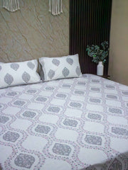 Motif Jaal Handlook Bedsheet