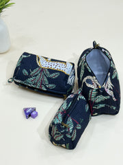 Quilted Pouches- Set of Three - The Comfy Dreams