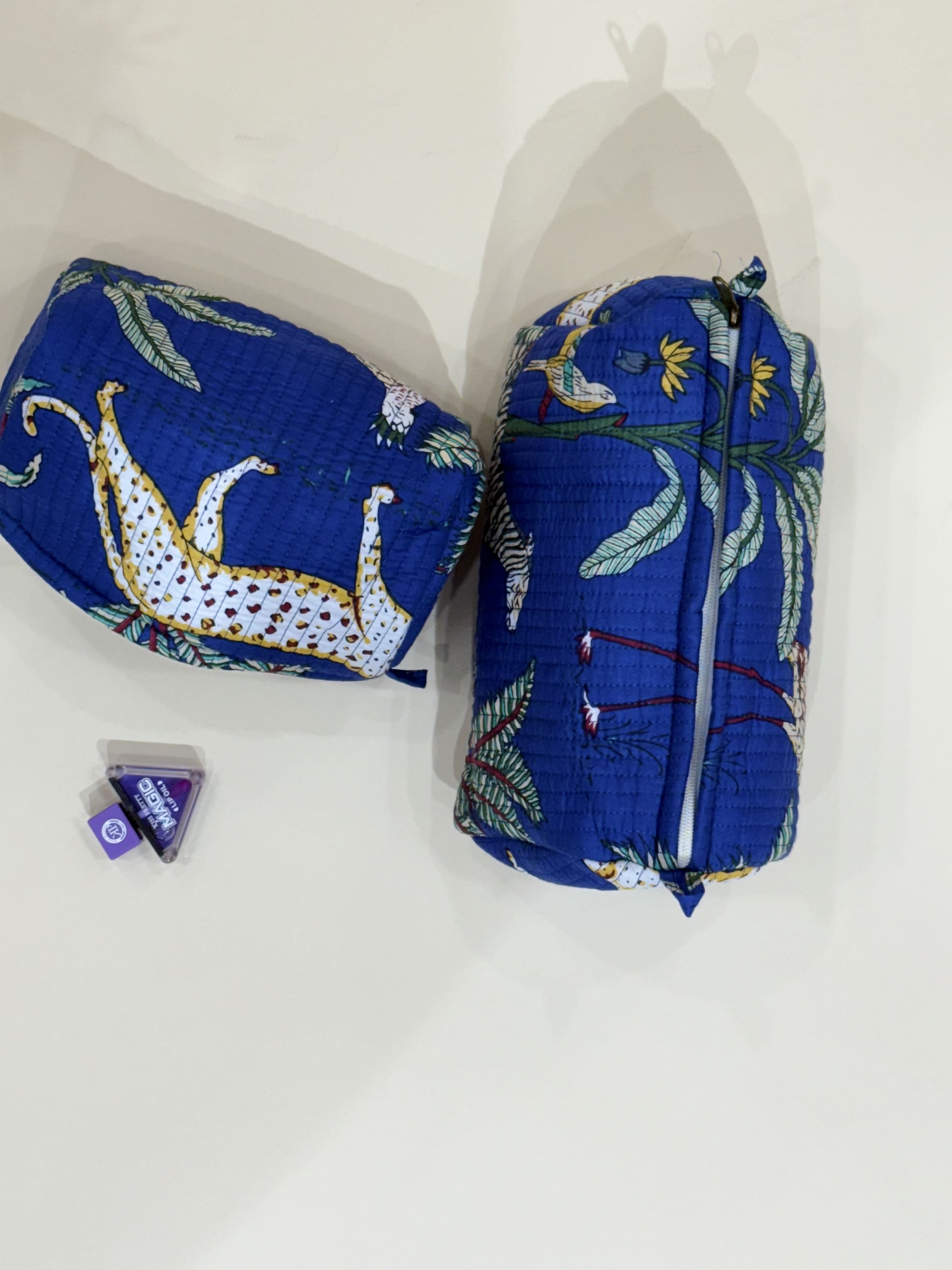 Quilted Pouches- Set of Three - The Comfy Dreams
