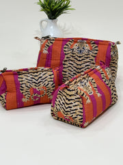 Quilted Pouches- Set of Three - The Comfy Dreams