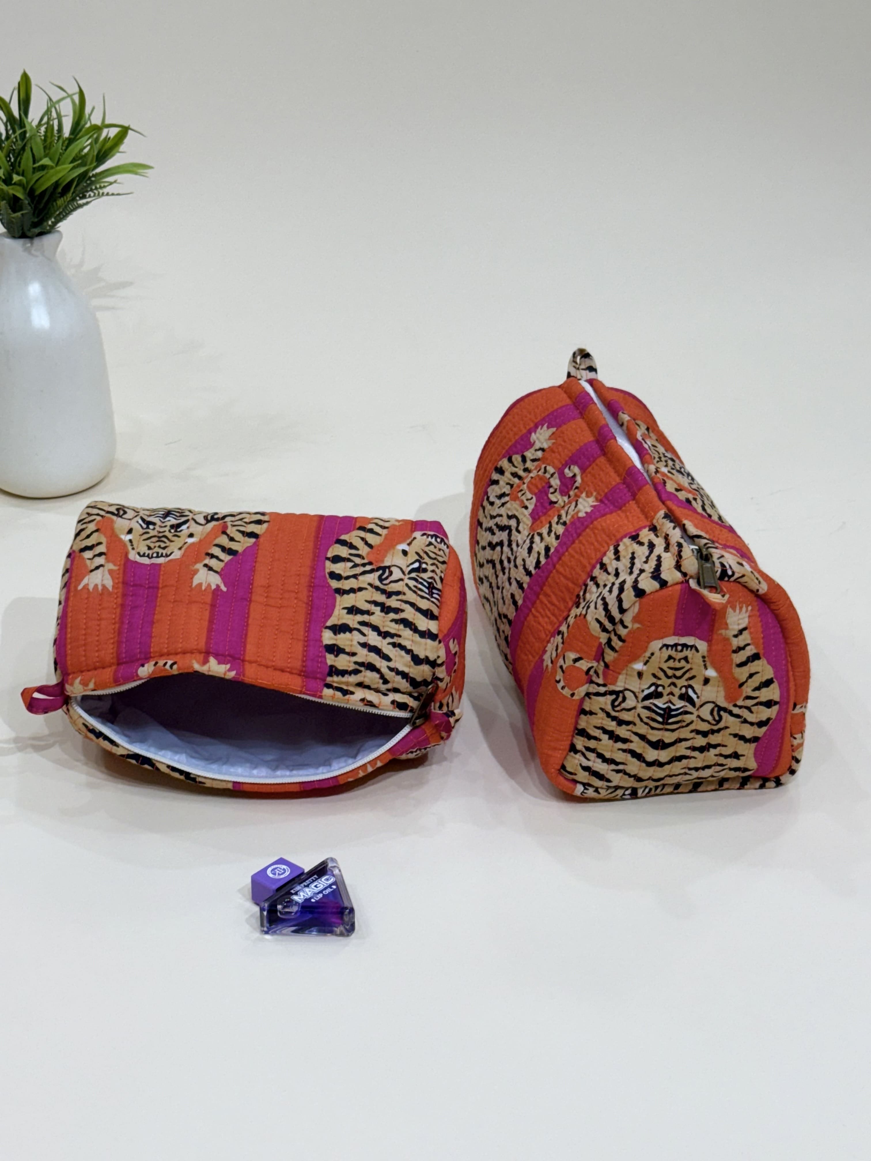 Quilted Pouches- Set of Three - The Comfy Dreams