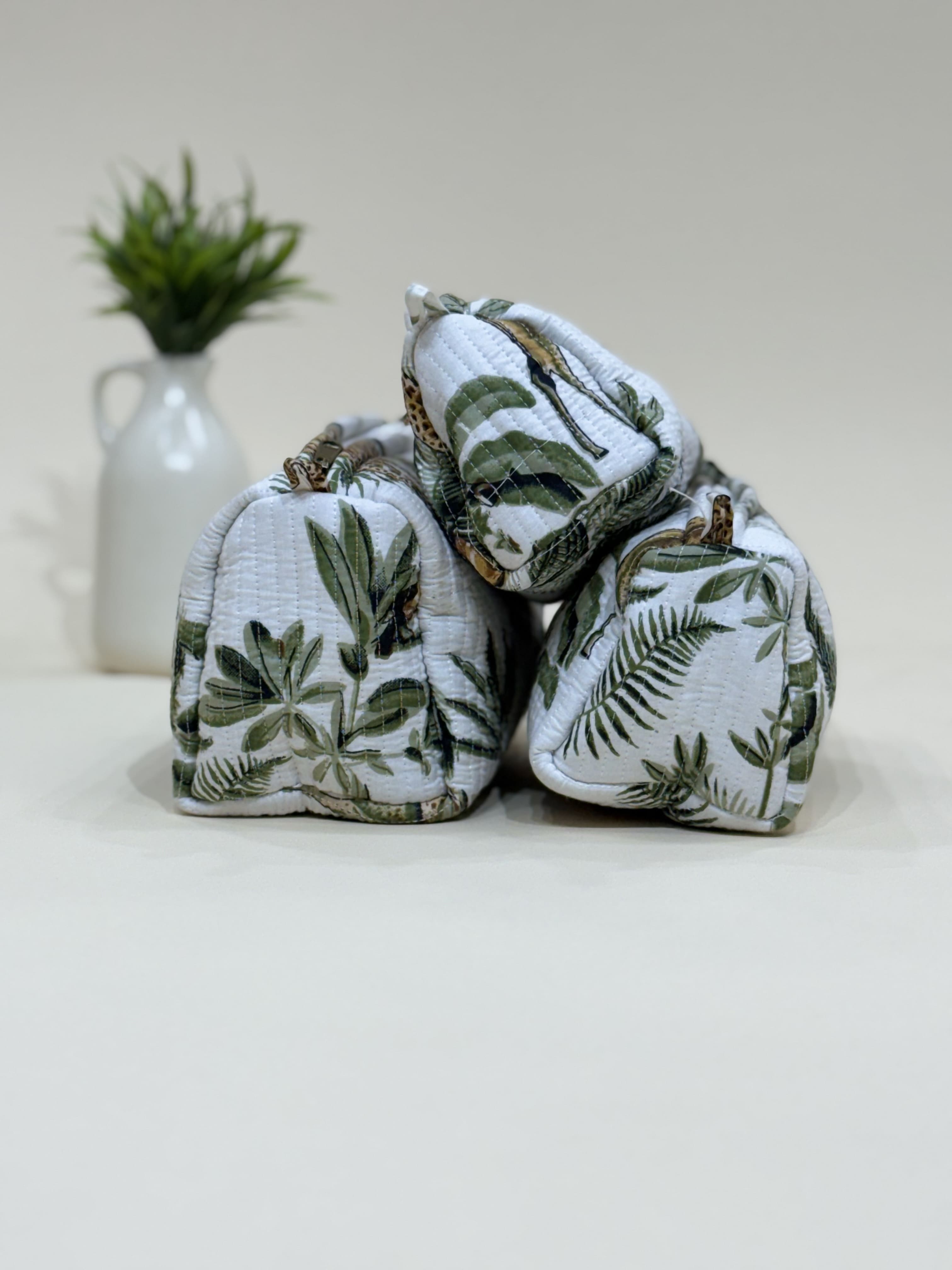 Quilted Pouches- Set of Three - The Comfy Dreams