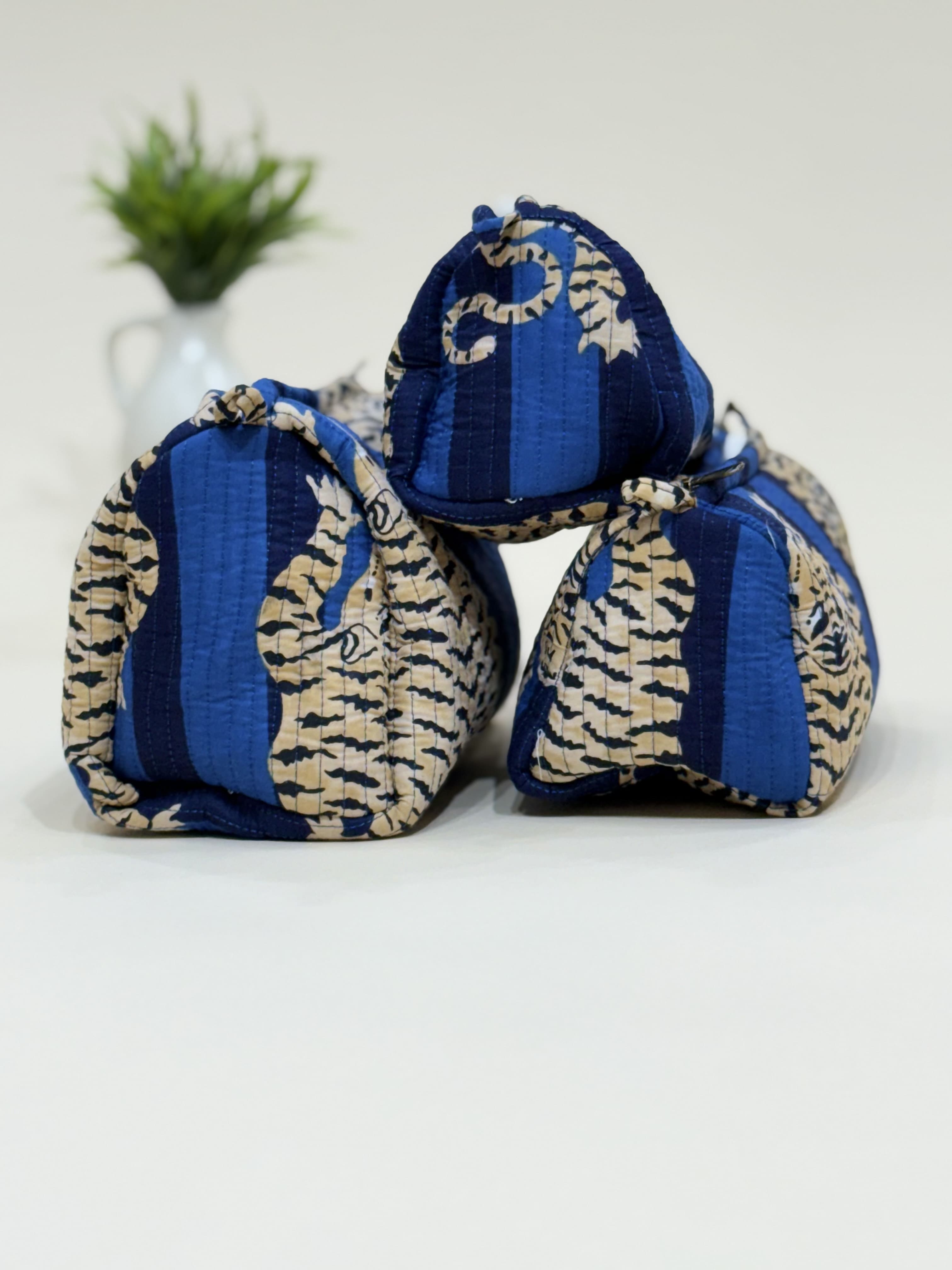Quilted Pouches- Set of Three - The Comfy Dreams