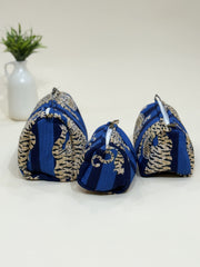 Quilted Pouches- Set of Three - The Comfy Dreams