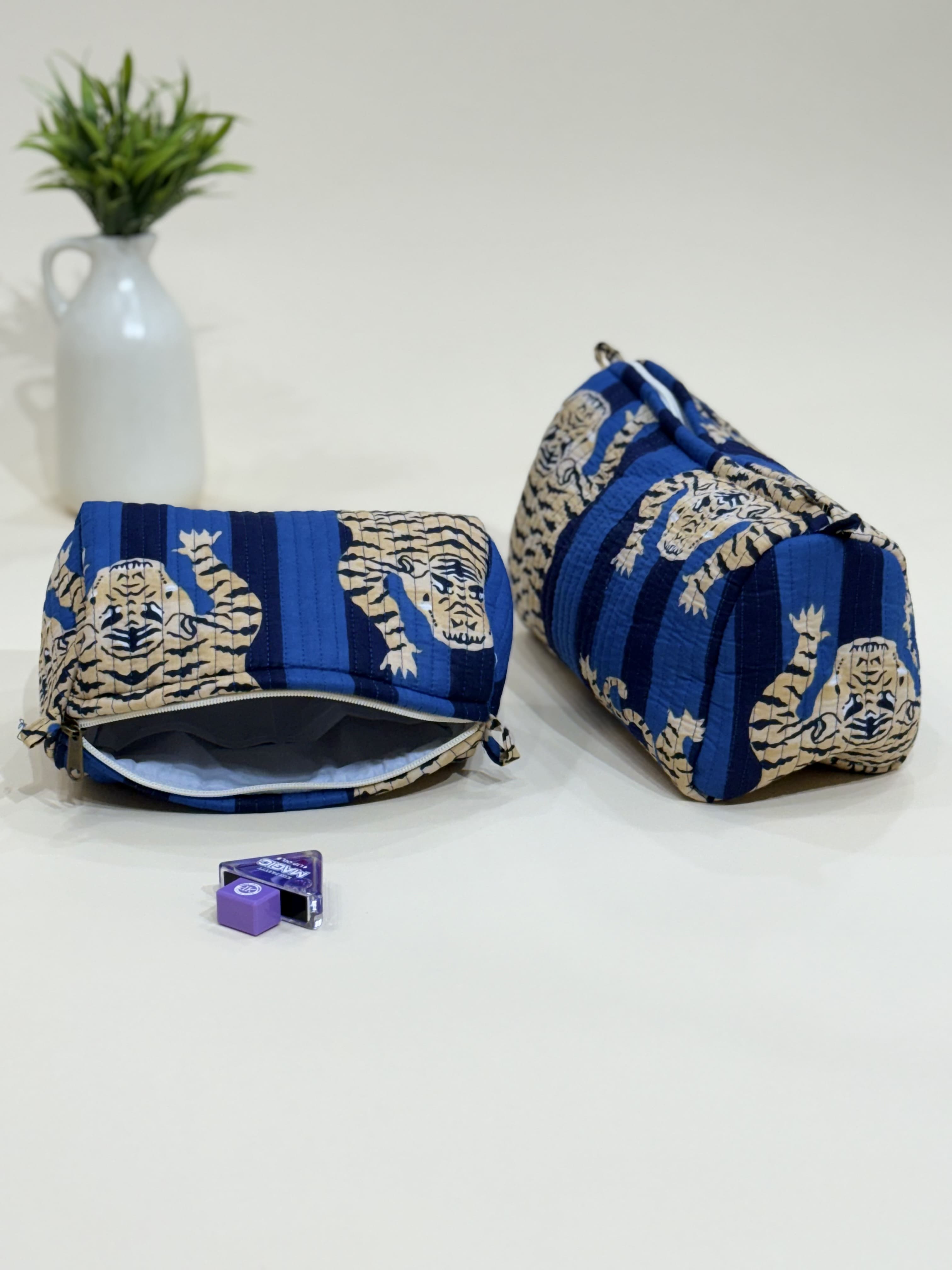 Quilted Pouches- Set of Three - The Comfy Dreams