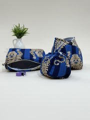 Quilted Pouches- Set of Three - The Comfy Dreams