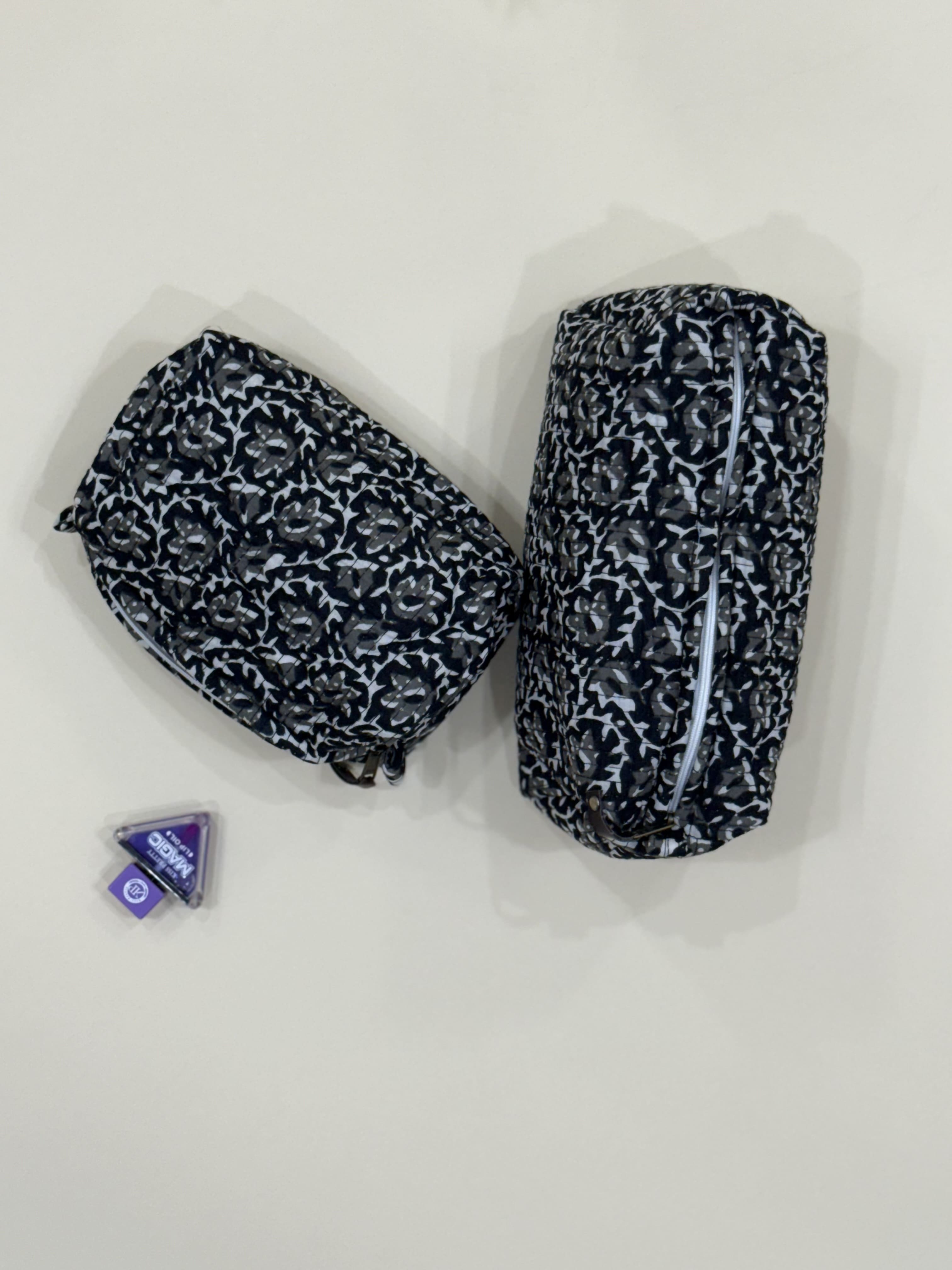 Quilted  Pouches- Set of Three - The Comfy Dreams