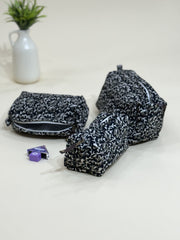 Quilted  Pouches- Set of Three - The Comfy Dreams