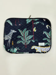 “Tropical Safari Quilted Laptop Sleeve Bag - The Comfy Dreams