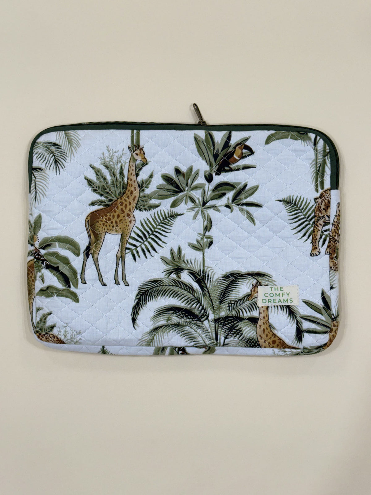 Wanderlust Wildlife Laptop Sleeve Bag - The Comfy Dreams