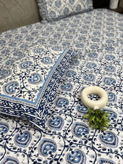 Royal Petal Elegance Premium Bedsheet - The Comfy Dreams